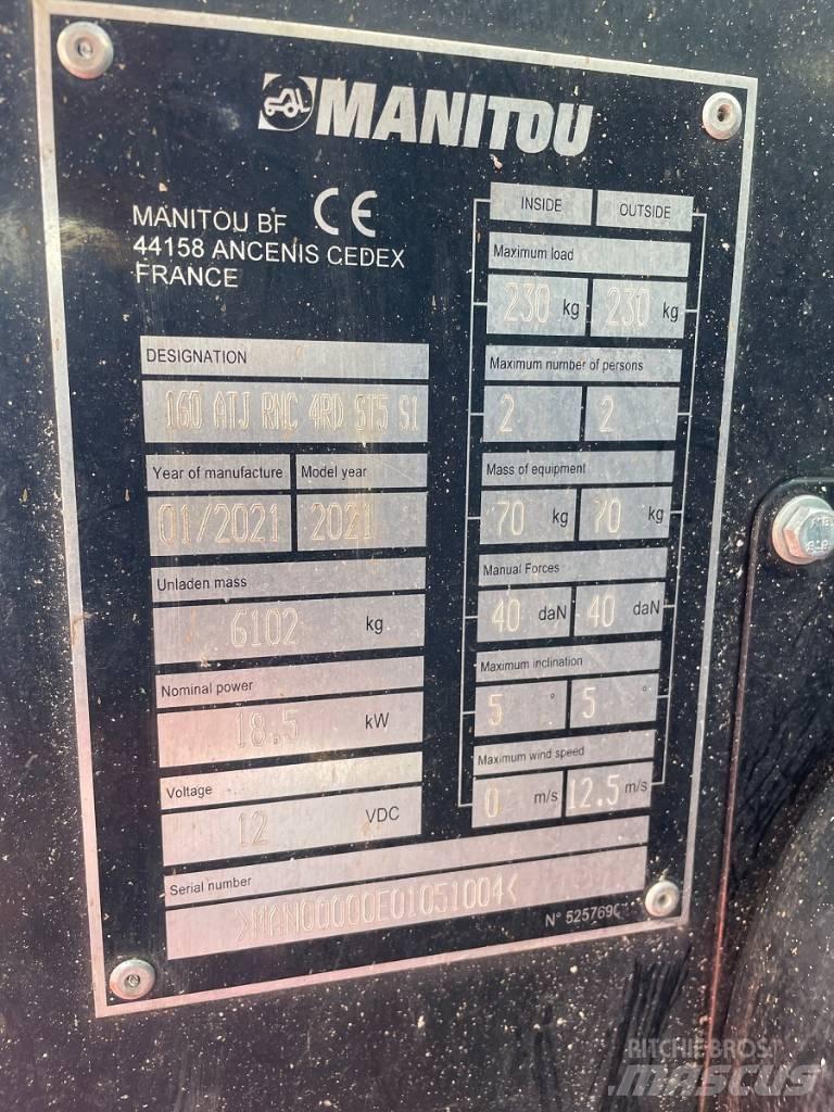 Manitou 160 ATJ Коленчатые подъемники