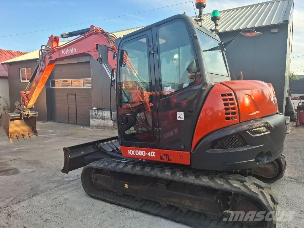 Kubota Kx 0-80-4 Малые экскаваторы 7т-12т