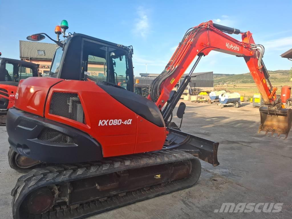 Kubota Kx 0-80-4 Малые экскаваторы 7т-12т