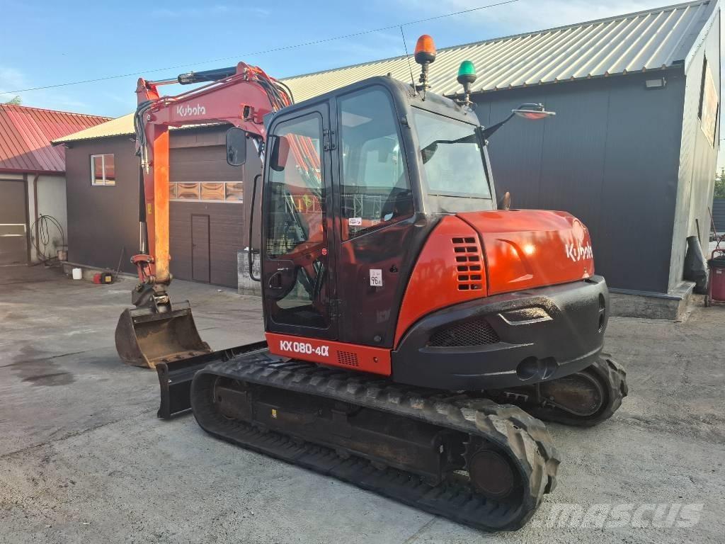 Kubota Kx 0-80-4 Малые экскаваторы 7т-12т