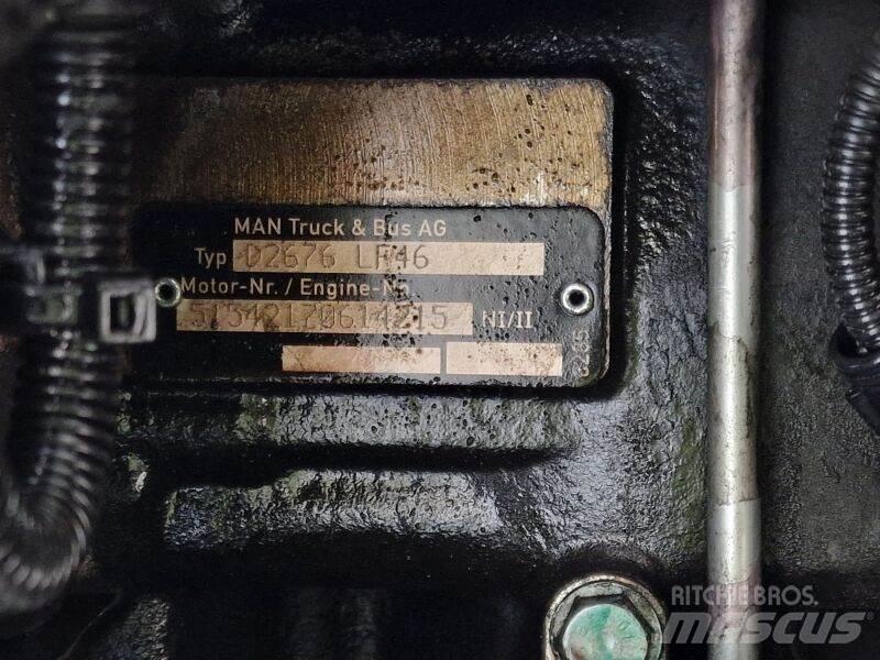 MAN D2676 LF46 Двигатели
