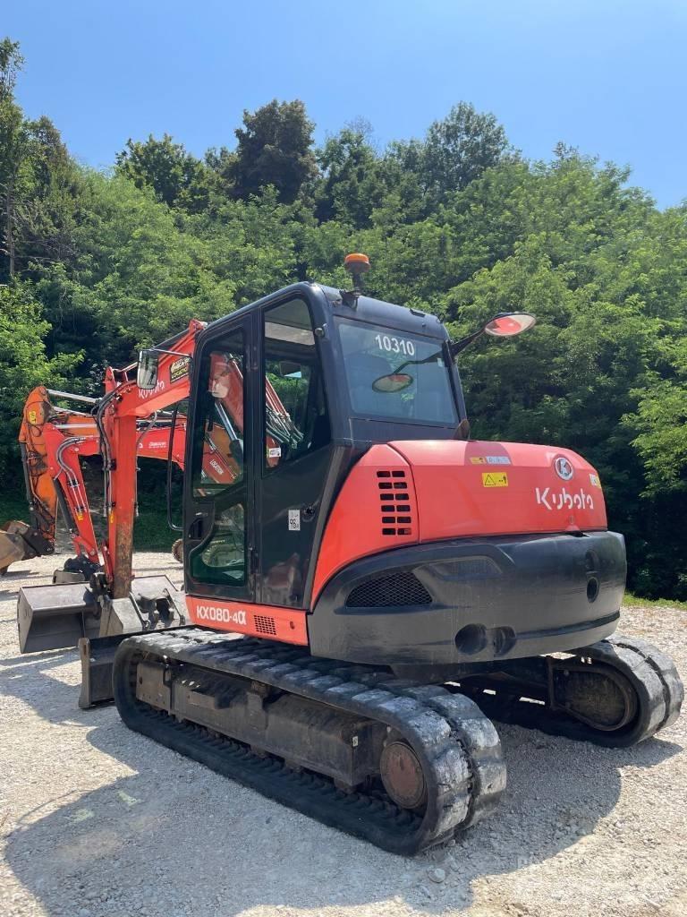 Kubota KX 080-4 Малые экскаваторы 7т-12т