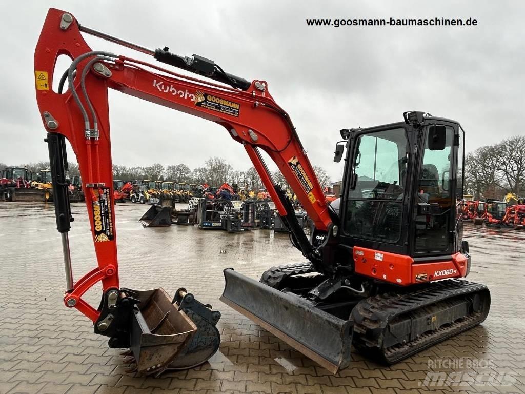 Kubota KX 060-5 Малые экскаваторы 7т-12т