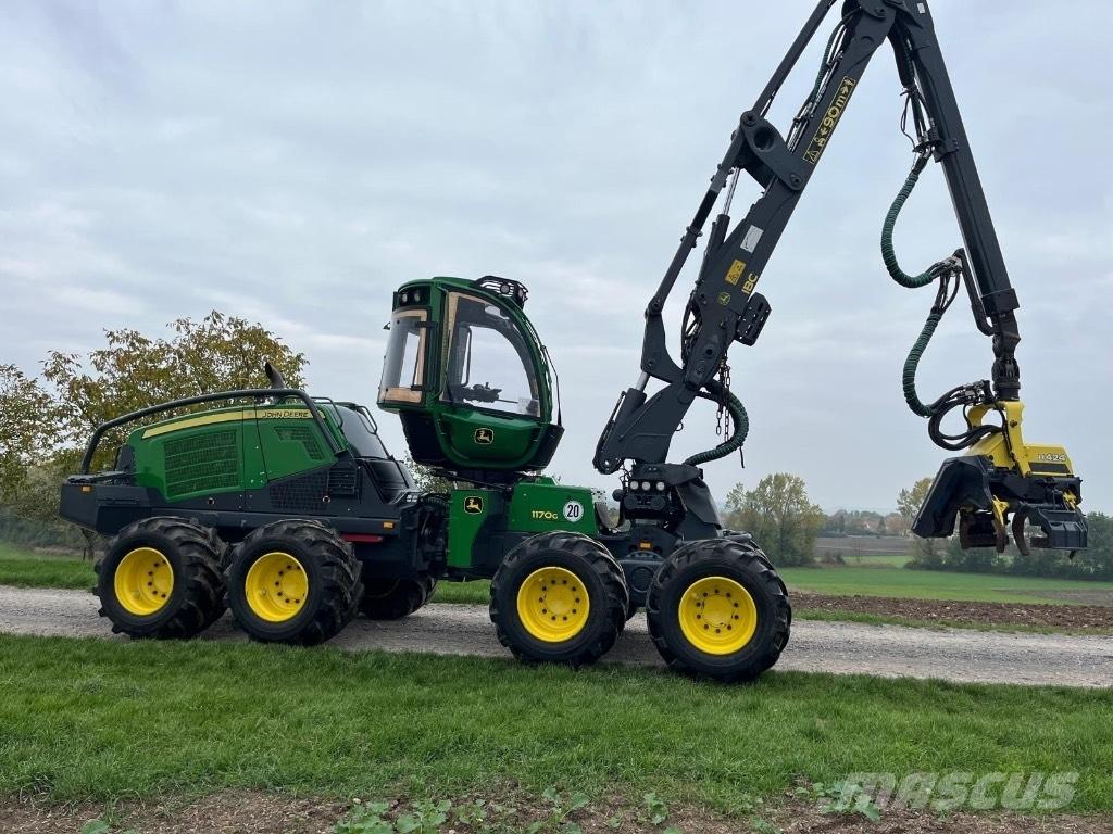 John Deere 1170G Харвестеры