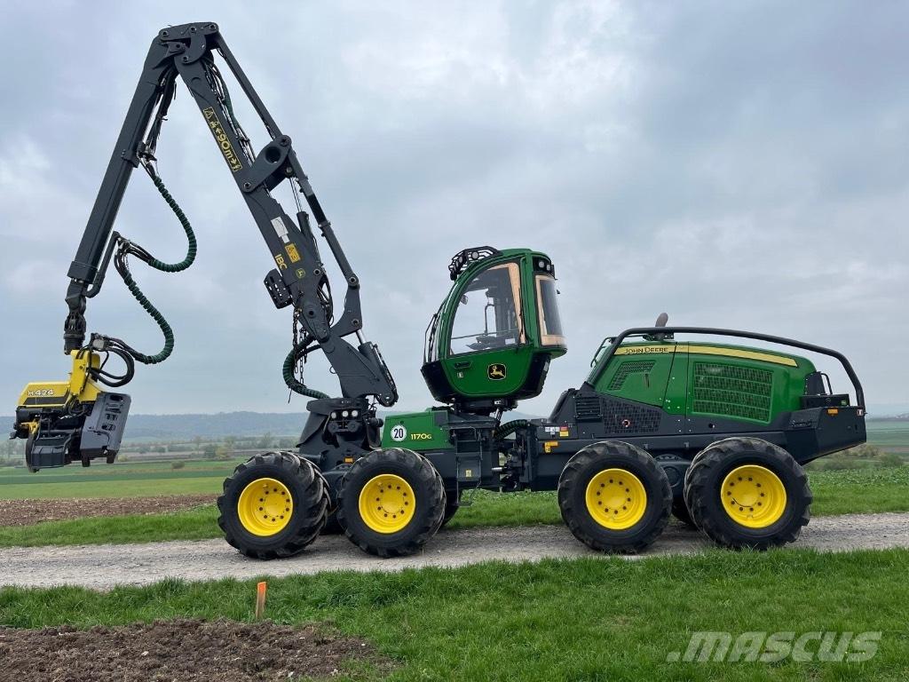 John Deere 1170G Харвестеры
