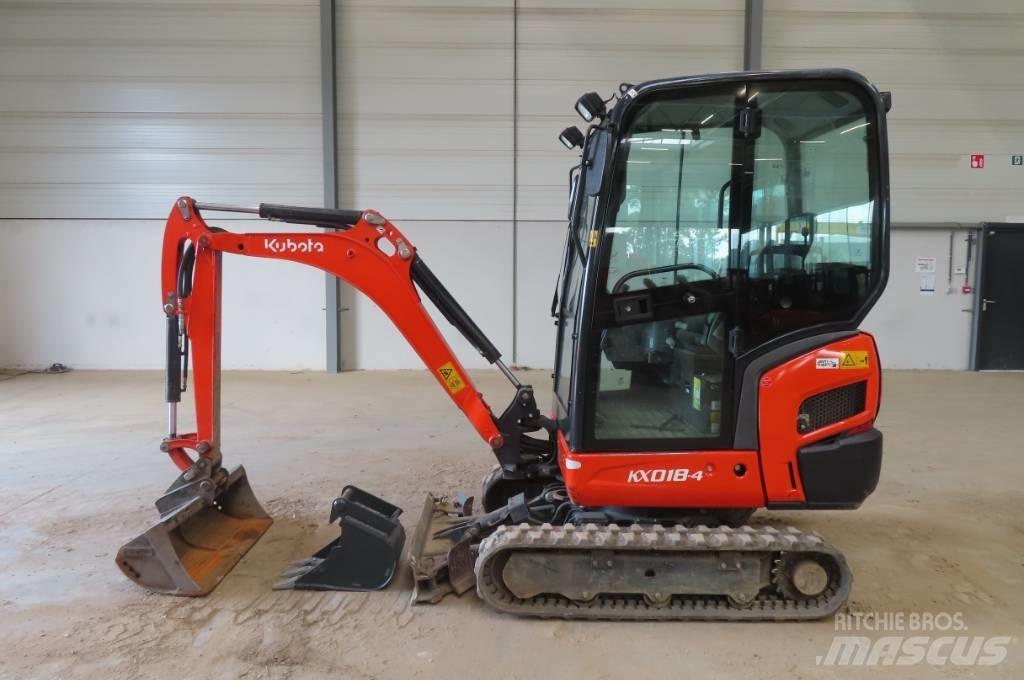 Kubota KX 018-4 Мини-экскаваторы
