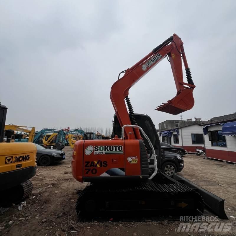 Hitachi ZX 70 Малые экскаваторы 7т-12т