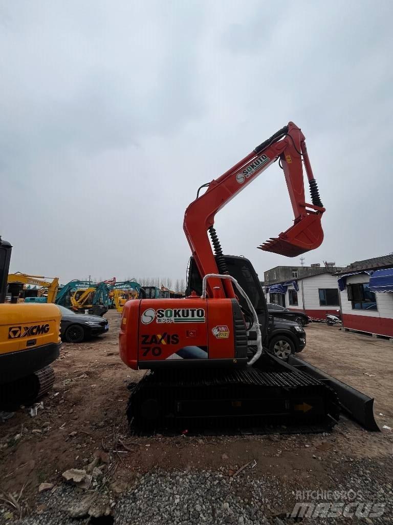 Hitachi ZX 70 Малые экскаваторы 7т-12т