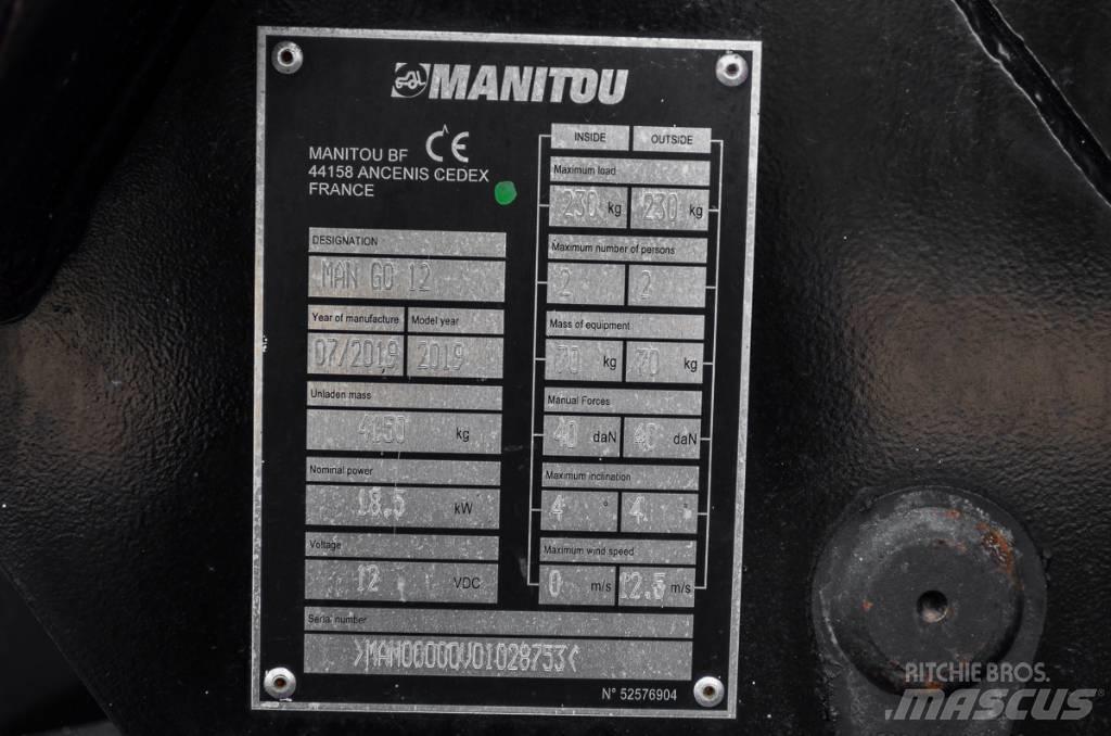 Manitou ManGo 12 Коленчатые подъемники