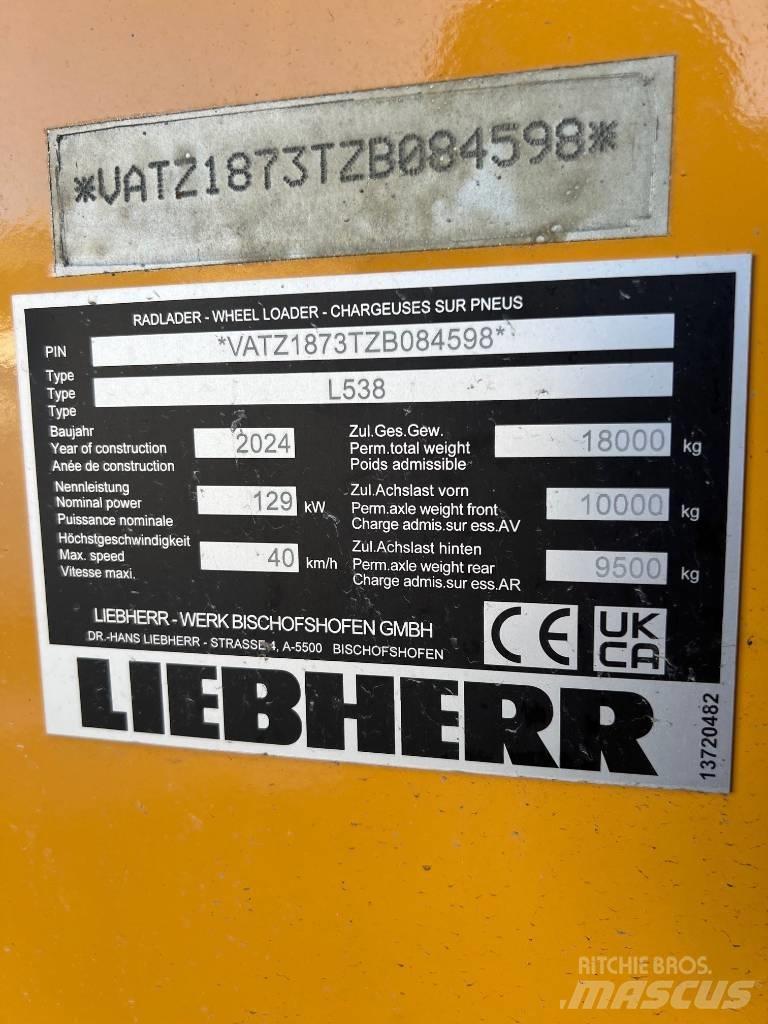 Liebherr L 538 Фронтальные погрузчики