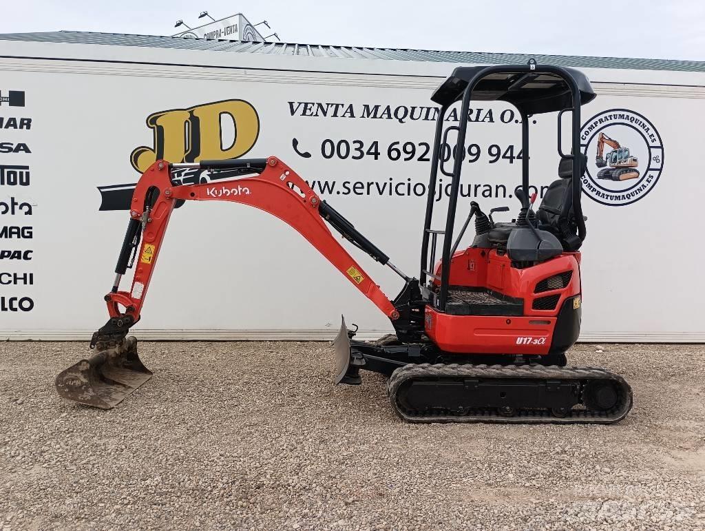 Kubota U 17-3 Мини-экскаваторы