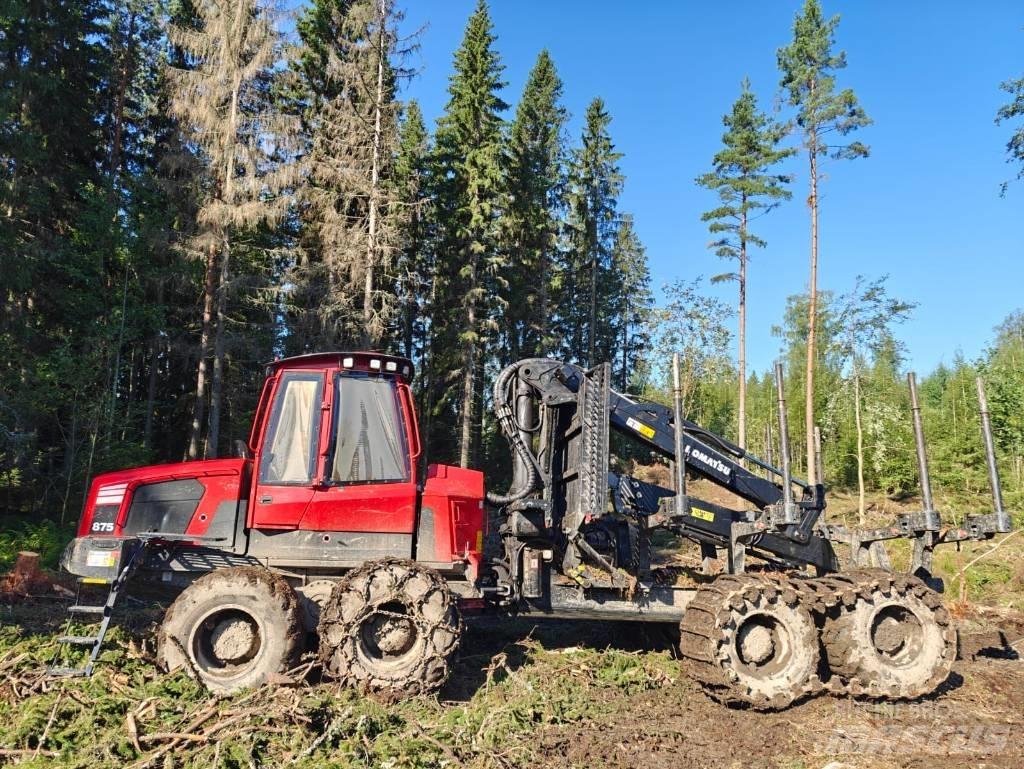 Komatsu 875 Форвардеры