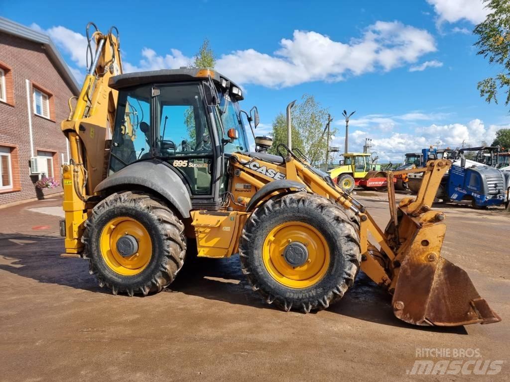 CASE 695 SR2 - 4 PS Экскаваторы-погрузчики