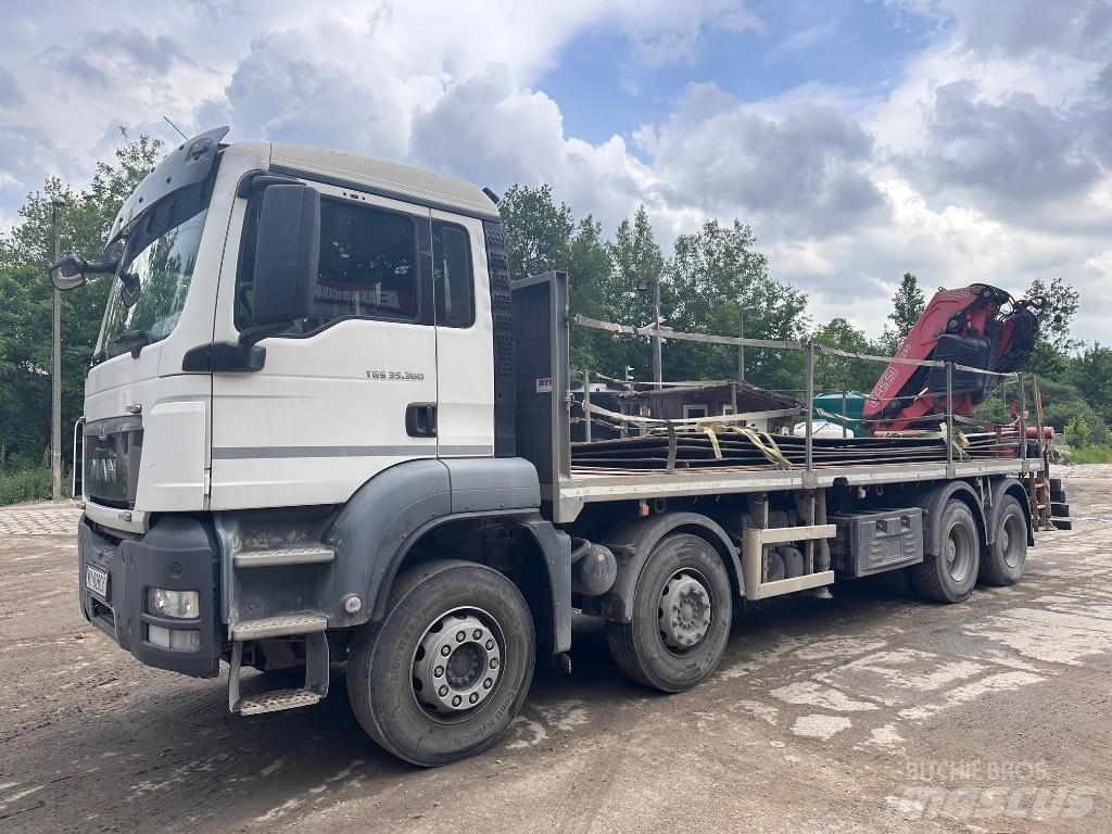 MAN TGS 35.360 8x4 Автомобильные краны