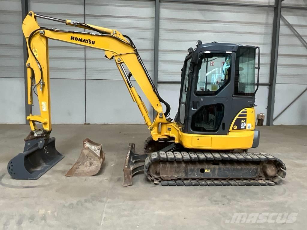 Komatsu PC 55 MR-3 Мини-экскаваторы