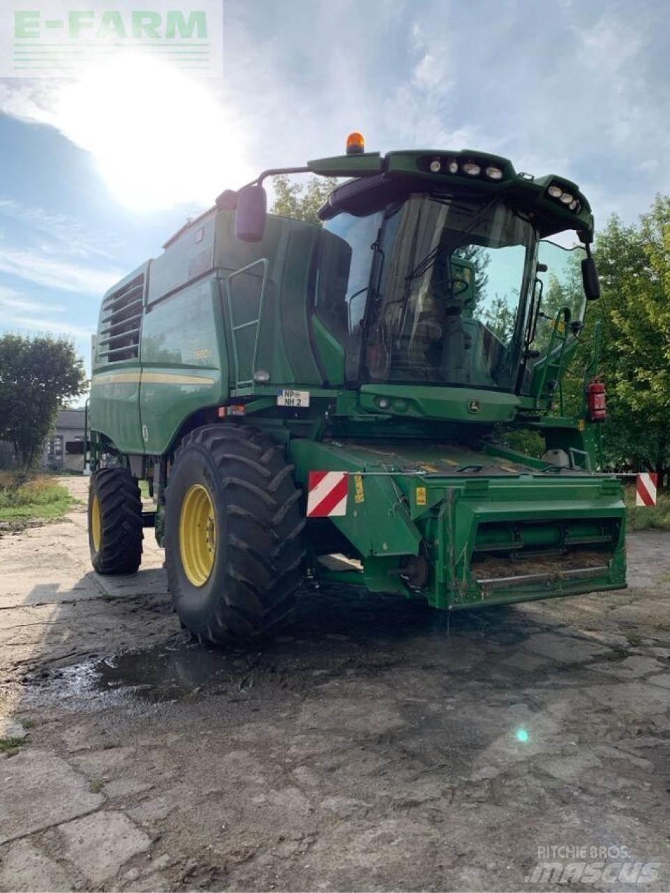 John Deere t660 Зерноуборочные комбайны