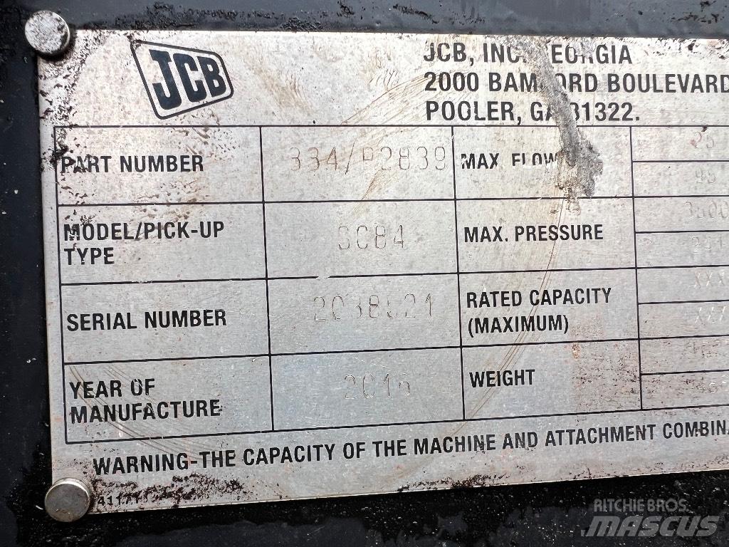 JCB 3C84 Компоненты строительной техники