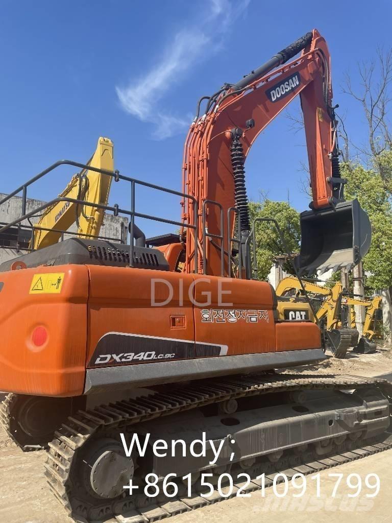 Doosan DX 340 Малые экскаваторы 7т-12т