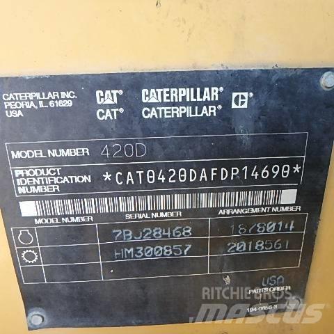 CAT 420 D Экскаваторы-погрузчики