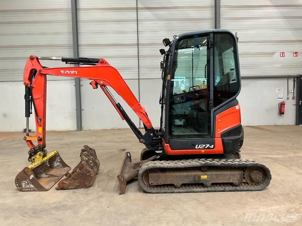 Kubota U 27-4 Мини-экскаваторы