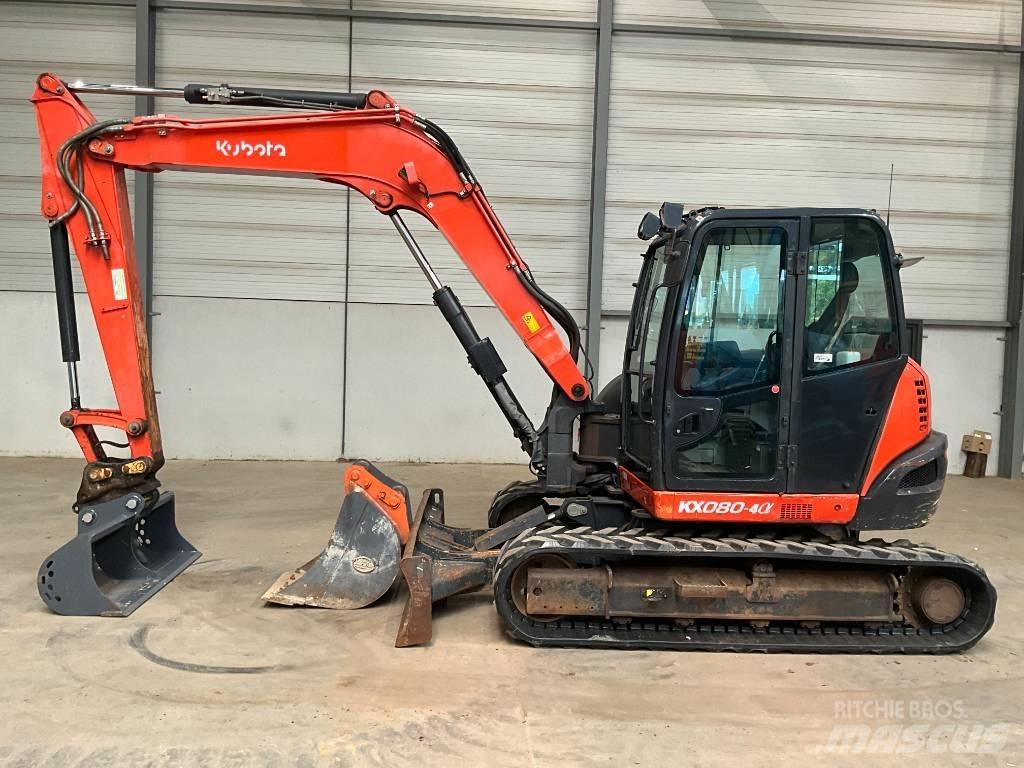 Kubota KX 080-4 A Малые экскаваторы 7т-12т