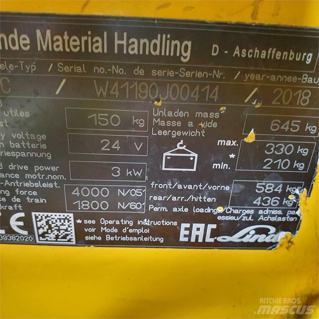 Linde P30C Складские электротягачи