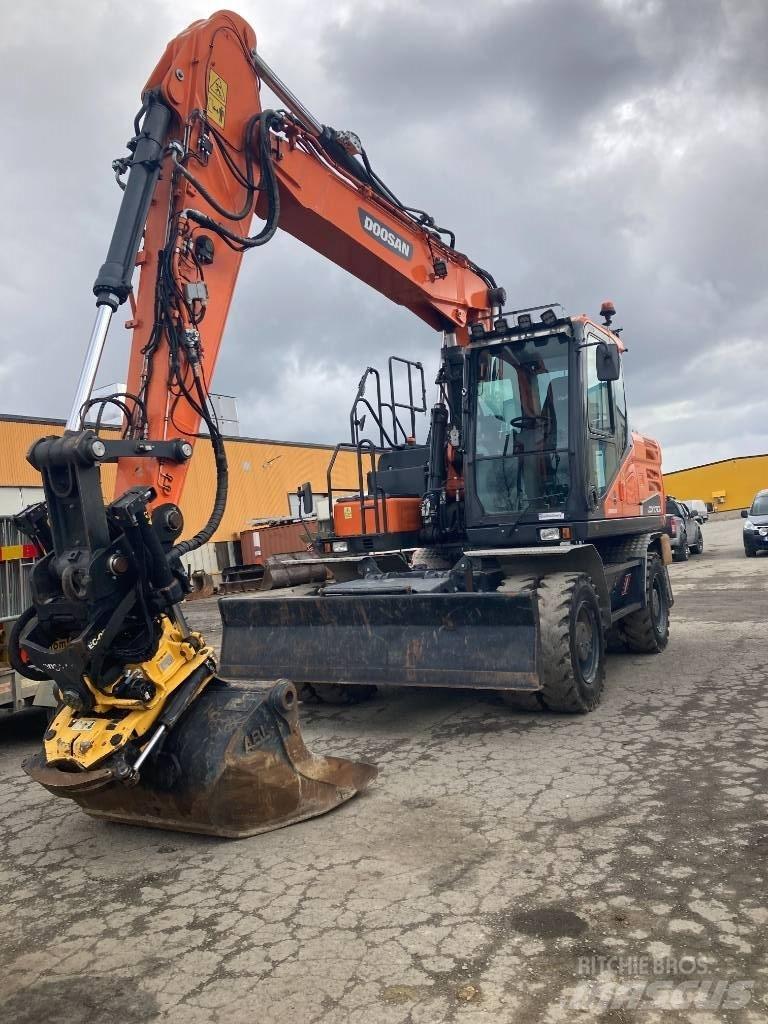 Doosan DX 170 W Колёсные экскаваторы