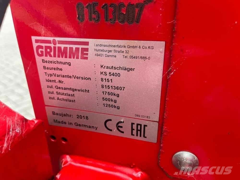 Grimme KS 5400 Машины для уборки и переработки картофеля - Другие