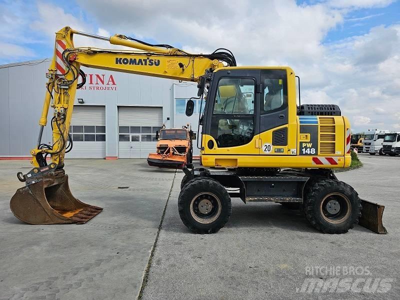 Komatsu PW 148-8 Колёсные экскаваторы