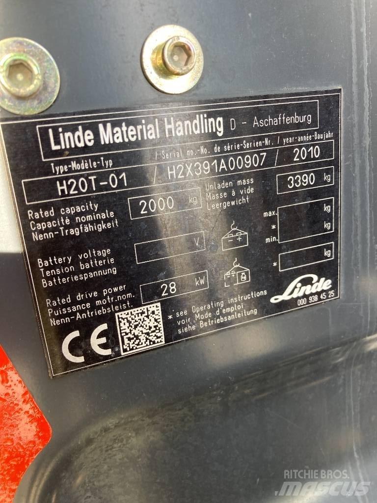 Linde H20T/391 Газовые погрузчики