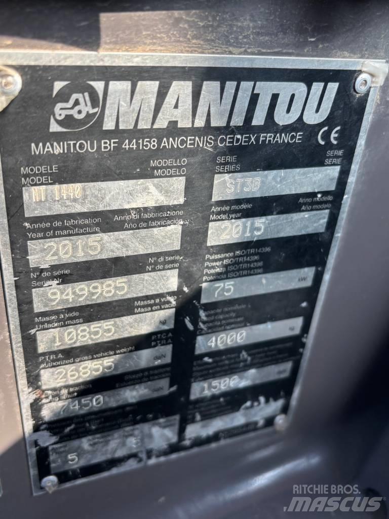 Manitou MT 1440 Телескопические погрузчики