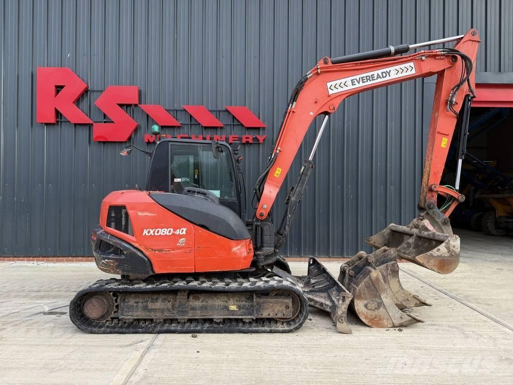 Kubota KX 080-4 Малые экскаваторы 7т-12т