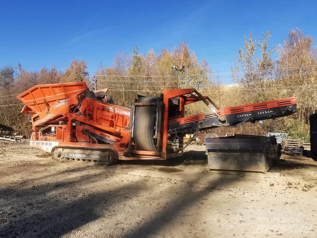 Warrior 1400 Мобильные грохоты