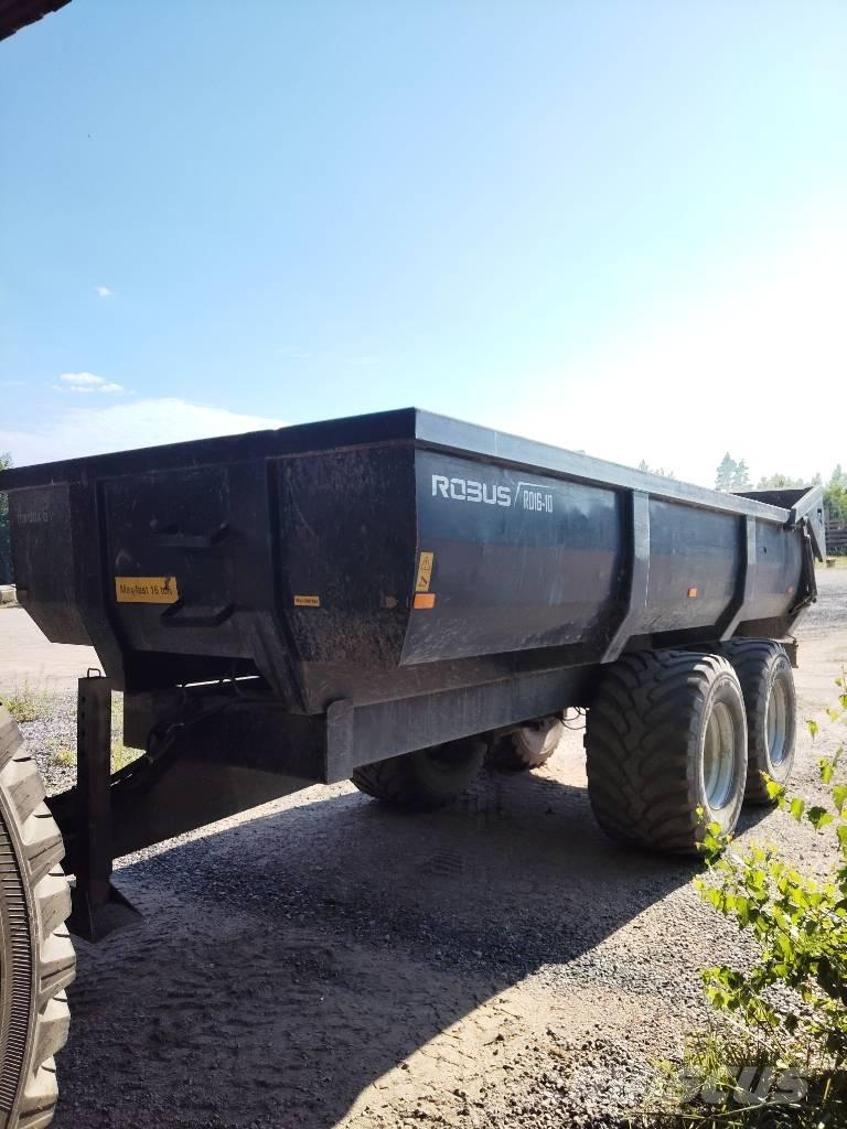 Robus RD16-10 Hardox Тракторные самосвальные прицепы