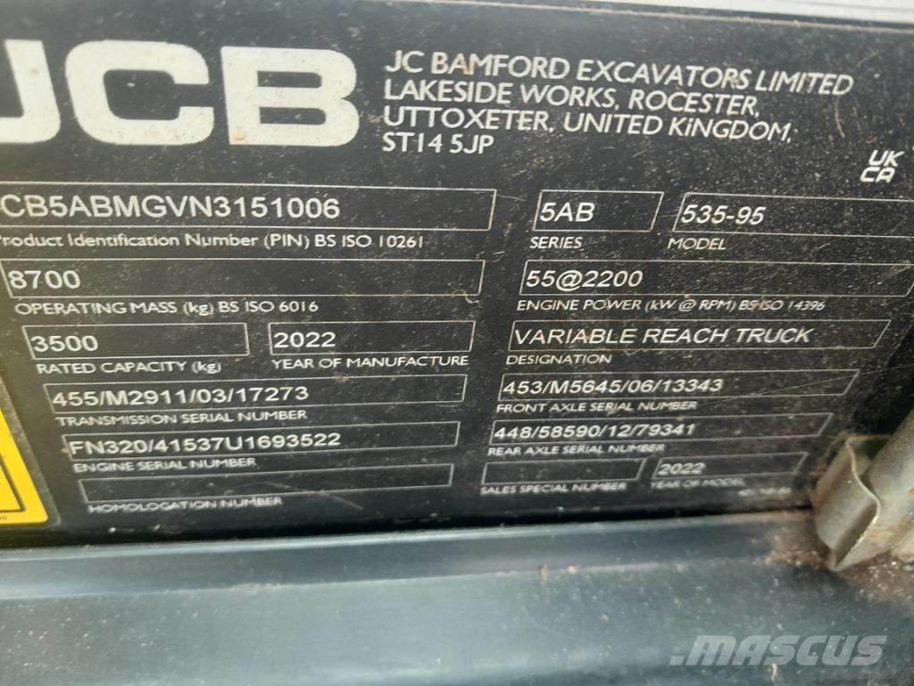 JCB 535-95 Телескопические погрузчики