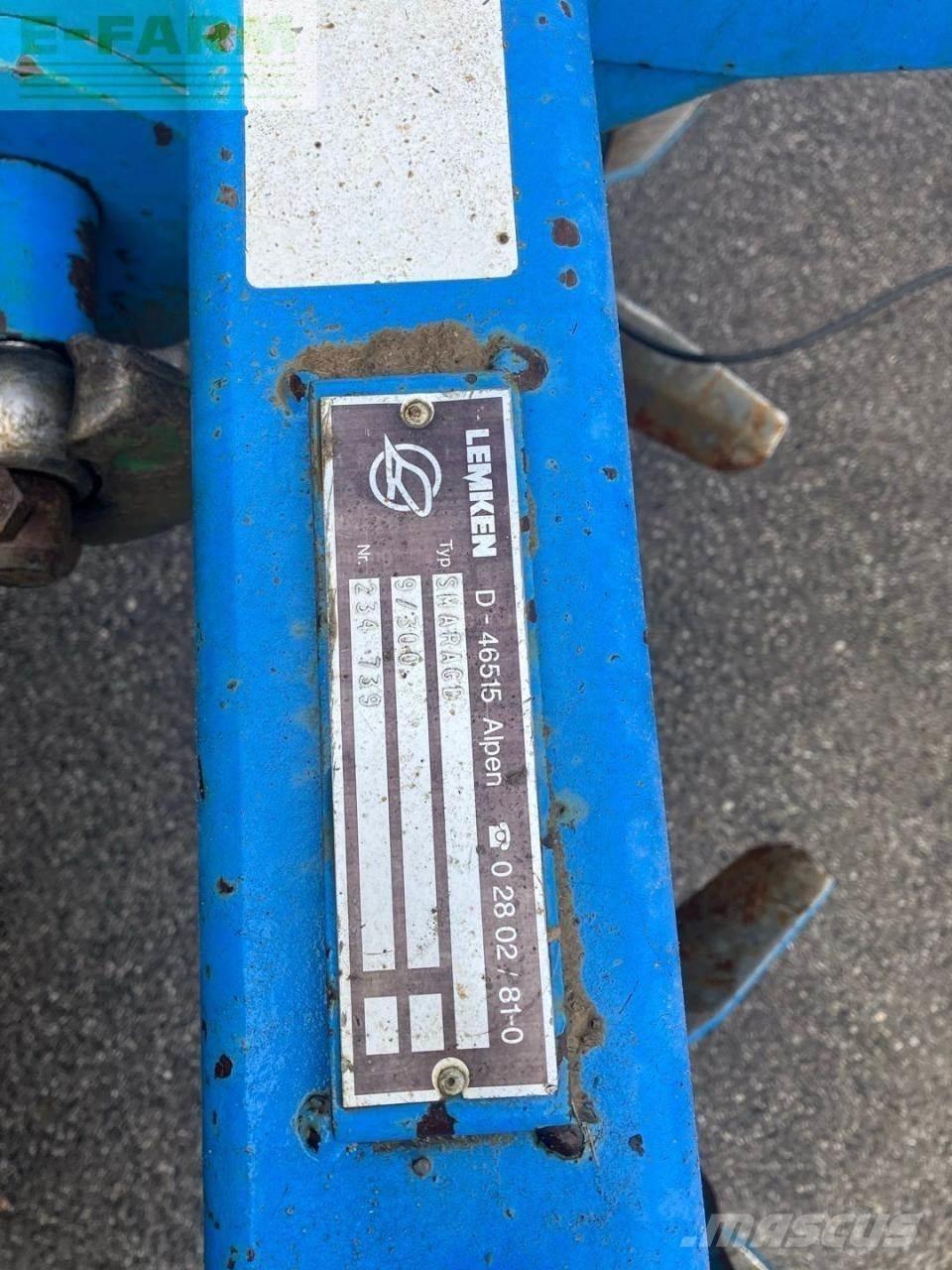Lemken Smaragd 9 Культиваторы сплошные