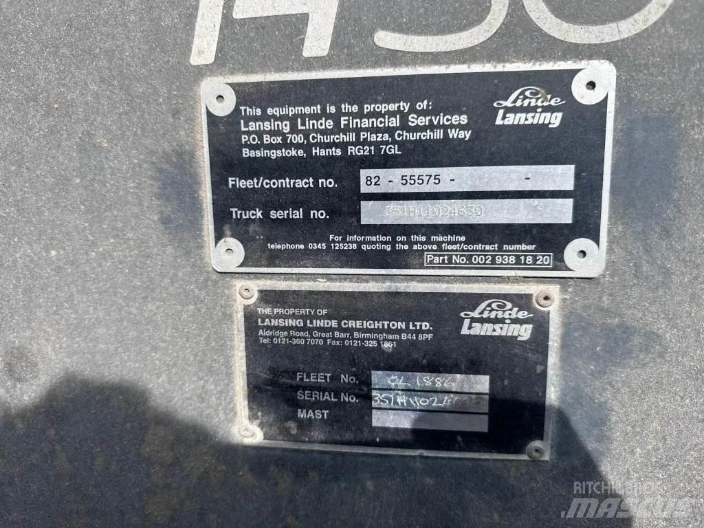 Linde H30D Дизельные погрузчики