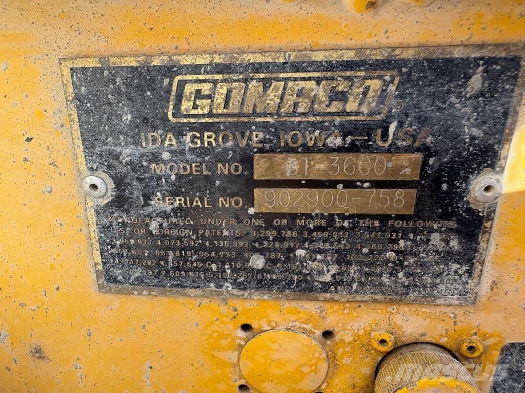 Gomaco GT 3600 Бетоноукладчики