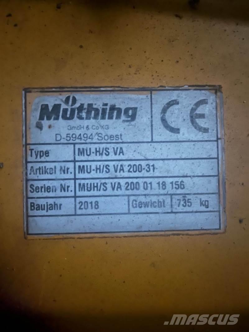 Müthing MU- H/S V A Комплектующие сельхозмашин для уборки сена