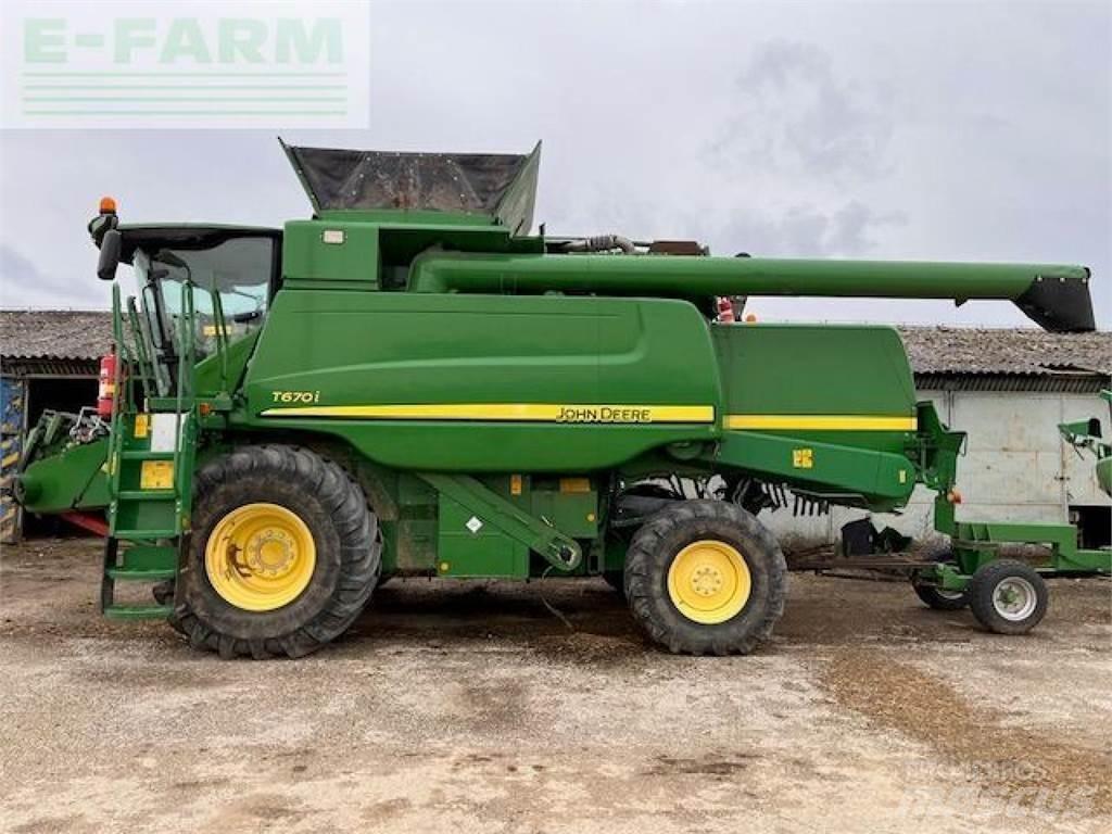 John Deere T670 Зерноуборочные комбайны