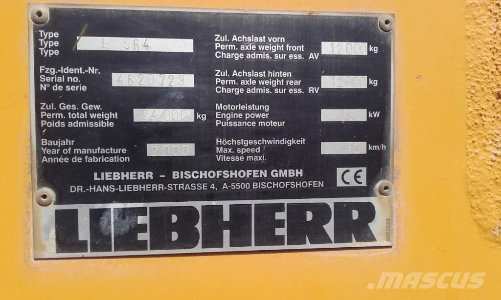 Liebherr L 564 Фронтальные погрузчики