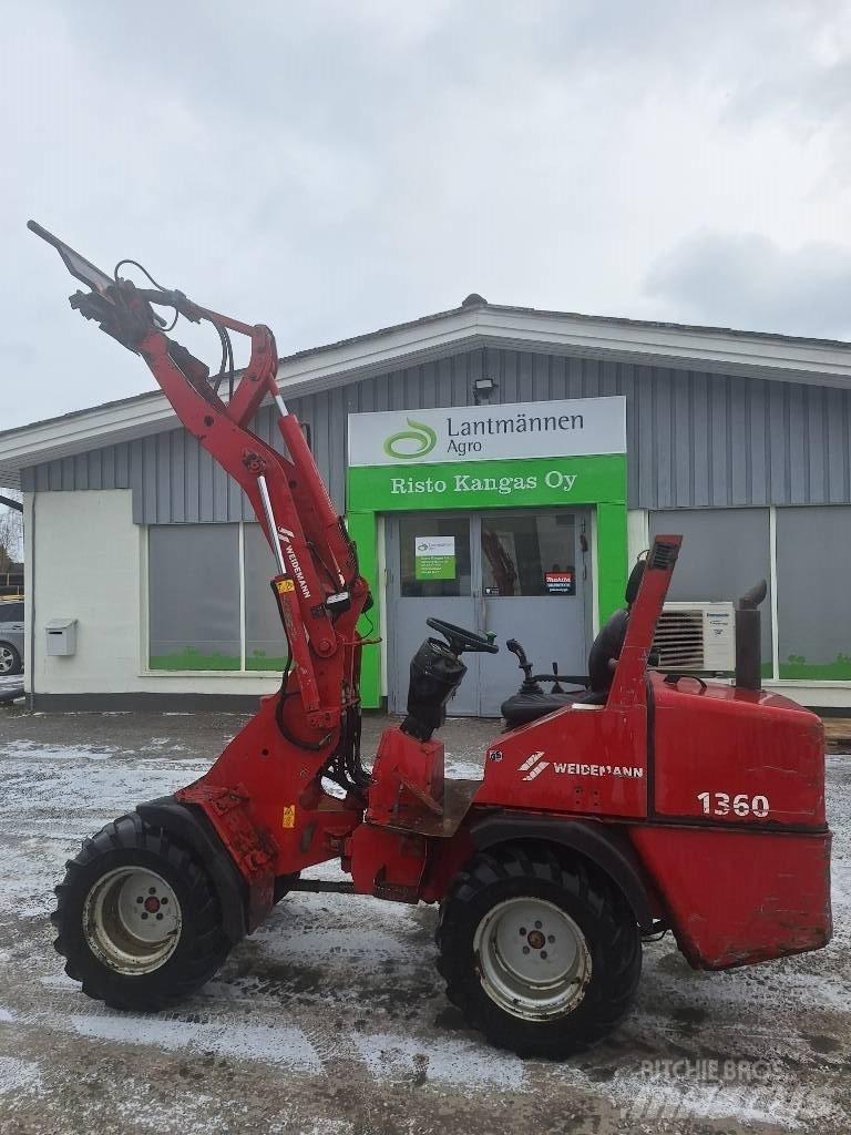 Weidemann 1360 Многофункциональные сельскохозяйственные погрузчики