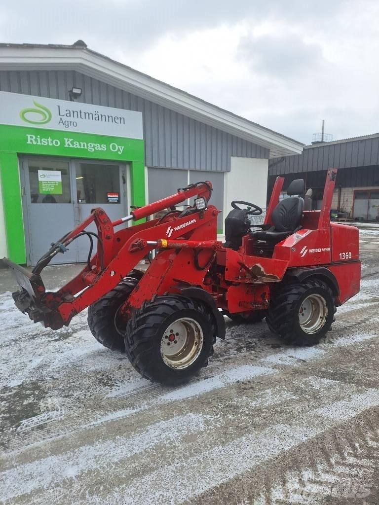 Weidemann 1360 Многофункциональные сельскохозяйственные погрузчики
