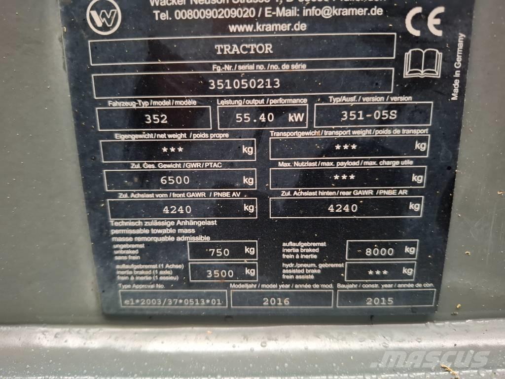 Kramer 8085 Фронтальные погрузчики