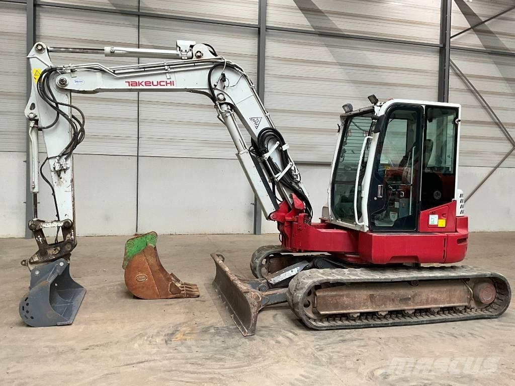 Takeuchi TB 280 FR Малые экскаваторы 7т-12т