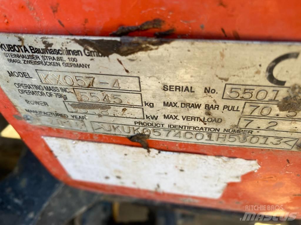 Kubota KX 057-4 Мини-экскаваторы
