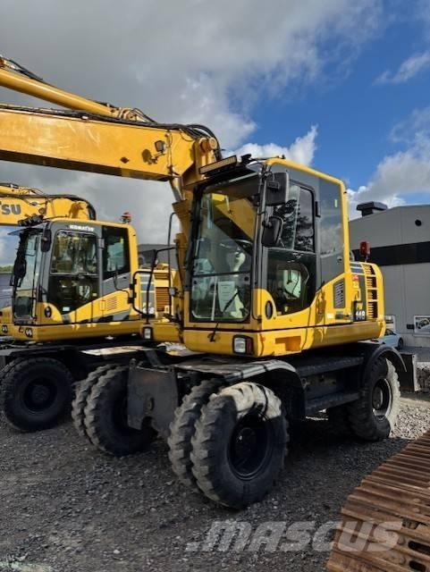 Komatsu PW 148-8 Колёсные экскаваторы