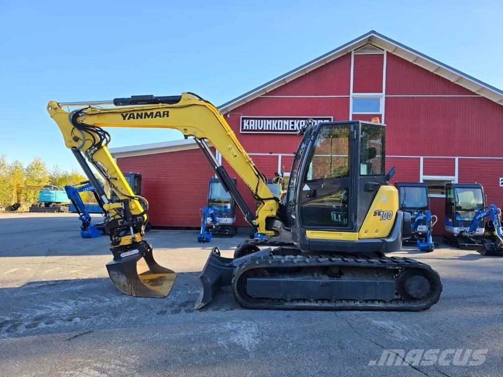 Yanmar SV 100 Малые экскаваторы 7т-12т