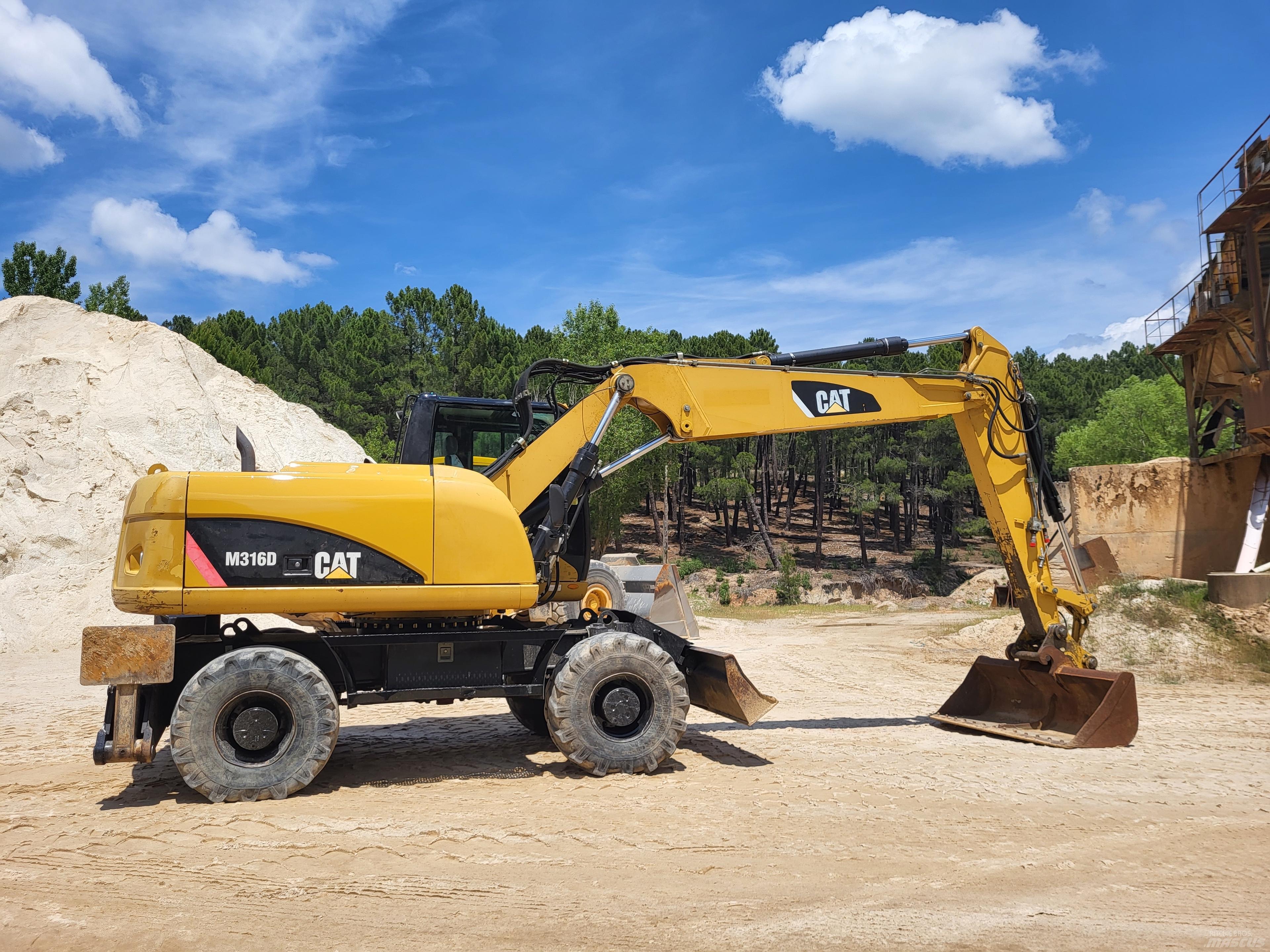 CAT 316d Колёсные экскаваторы