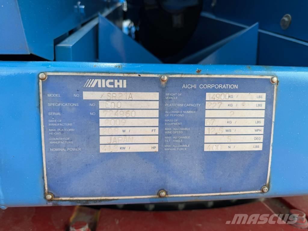 Aichi SR 21 A Телескопические подъемники